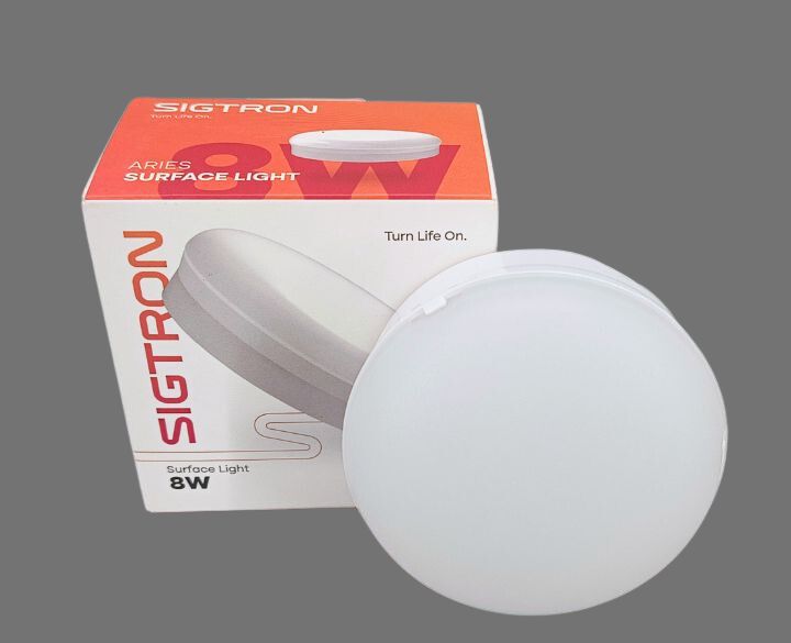 Aries LED Surface Panel Round White Body